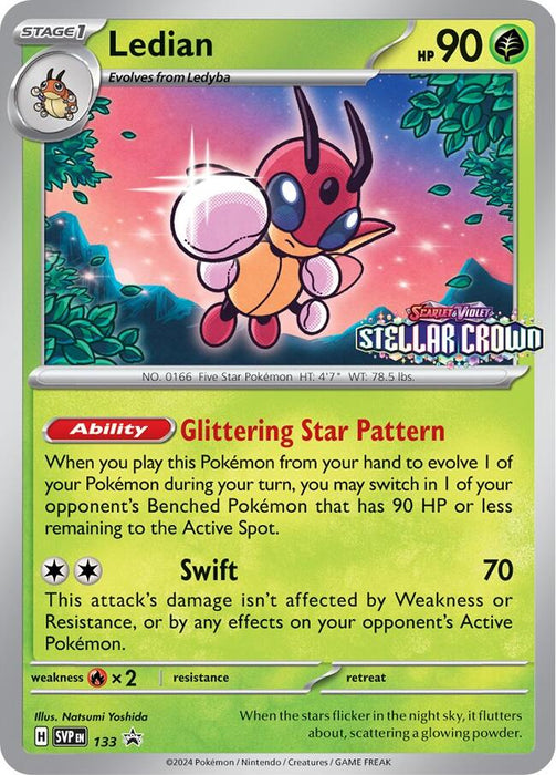 Ledian (SVP133) [Scarlet & Violet: Black Star Promos] 