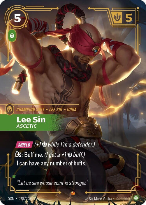 Lee Sin - Ascetic (078/298) 