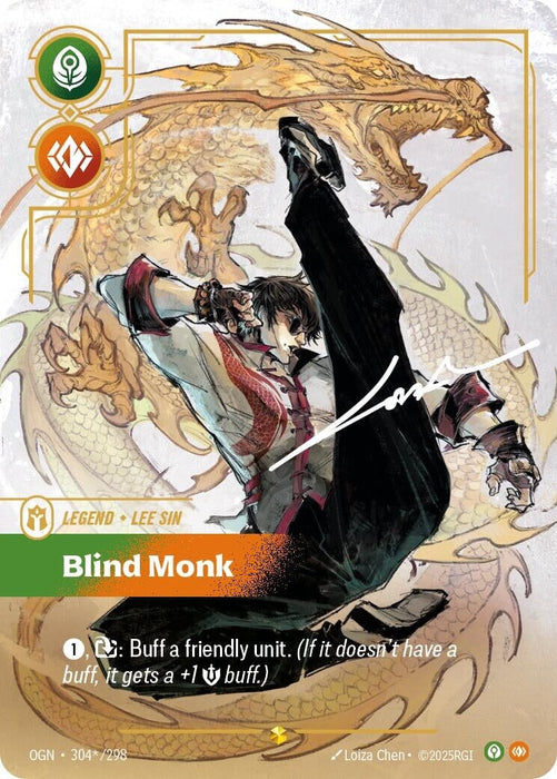 Lee Sin - Blind Monk (Alternate Art) (304*/298) 