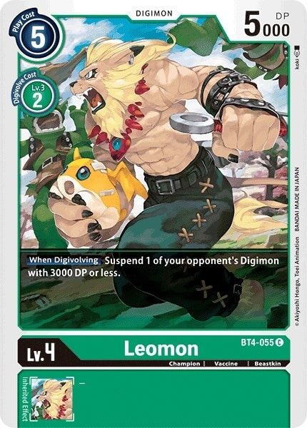 Leomon (BT4-055 C) 