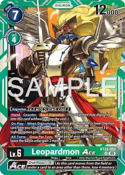 Leopardmon ACE (BT22-052 SR) 