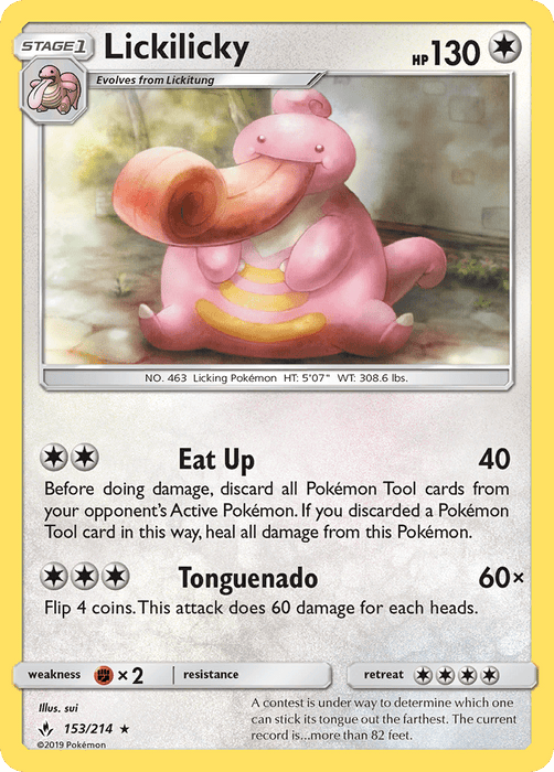 Lickilicky (153/214) [Sun & Moon: Unbroken Bonds] 