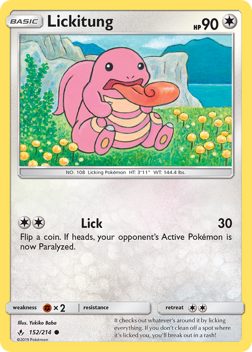 Lickitung (152/214) [Sun & Moon: Unbroken Bonds] 