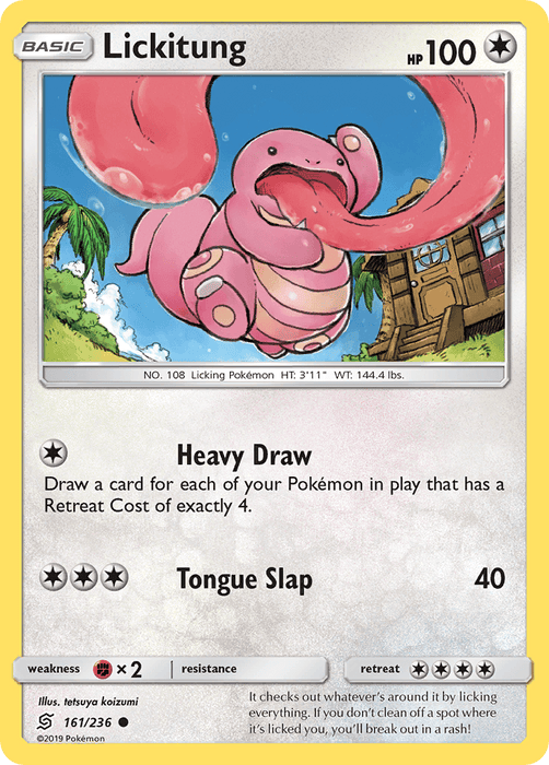 Lickitung (161/236) [Sun & Moon: Unified Minds] 