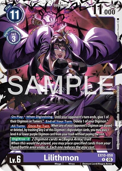 Lilithmon (EX10-058 R) 