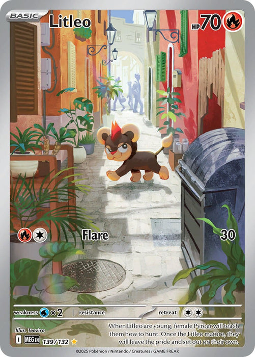 Litleo (139/132) [Mega Evolution: Base Set] 