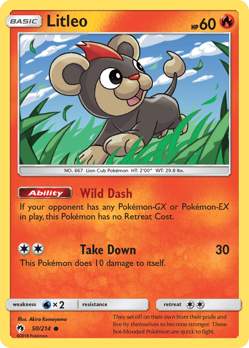 Litleo [SM - Lost Thunder] 