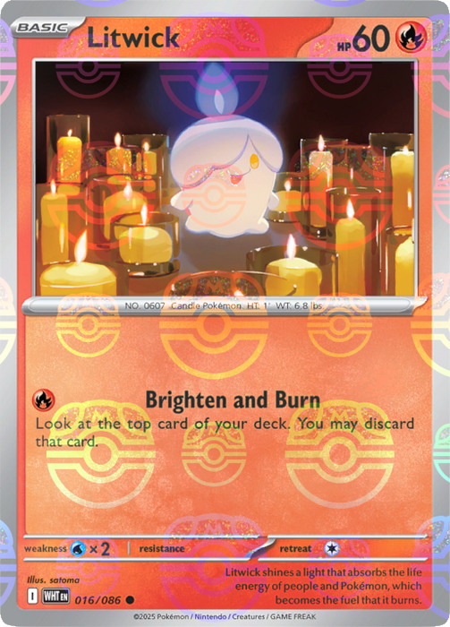 Litwick (016/086) (Master Ball Pattern) [Scarlet & Violet: White Flare] 