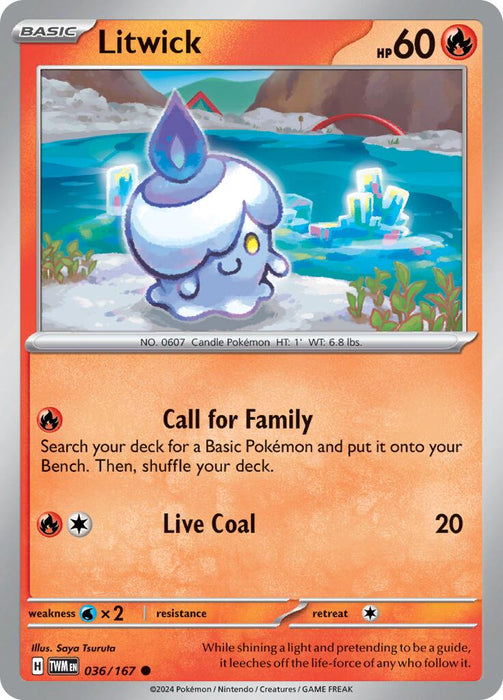 Litwick (036/167) [Scarlet & Violet: Twilight Masquerade] 
