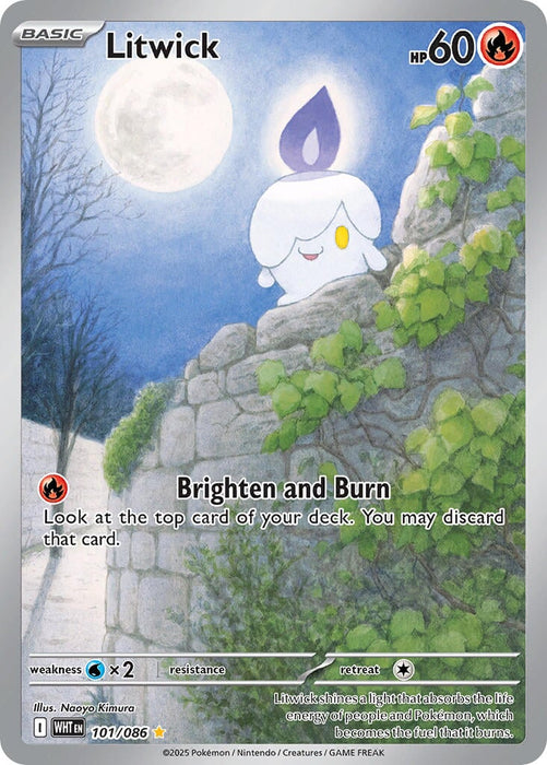 Litwick (101/086) [Scarlet & Violet: White Flare] 