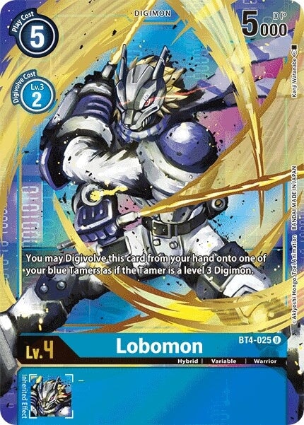Lobomon (Alternate Art) (BT4-025 U) 