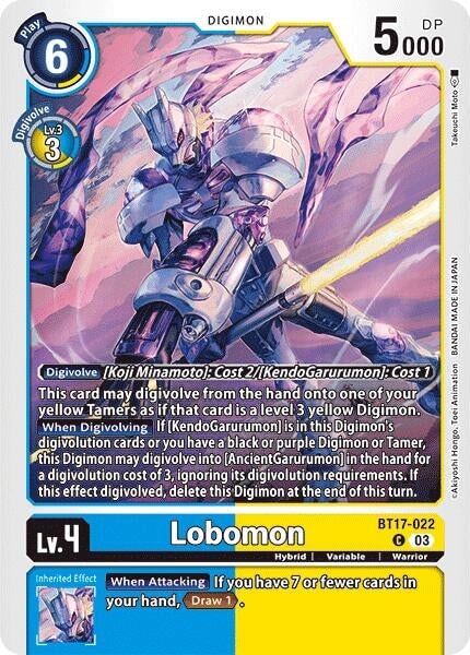 Lobomon (BT17-022 C) 