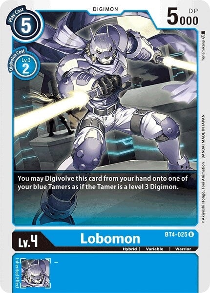 Lobomon (BT4-025 U) 