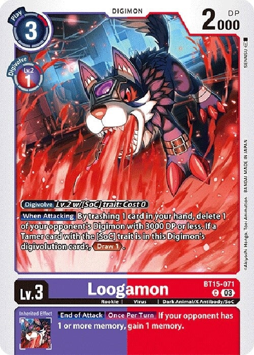 Loogamon (BT15-071 C) 