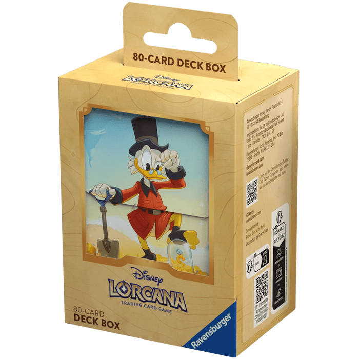 Lorcana Deck Box - Into the Inklands Scrooge McDuck 