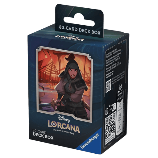Lorcana Deck Box - Rise of the Floodborn Mulan 