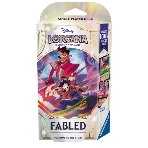 Lorcana: Fabled Starter Deck Emerald and Ruby 