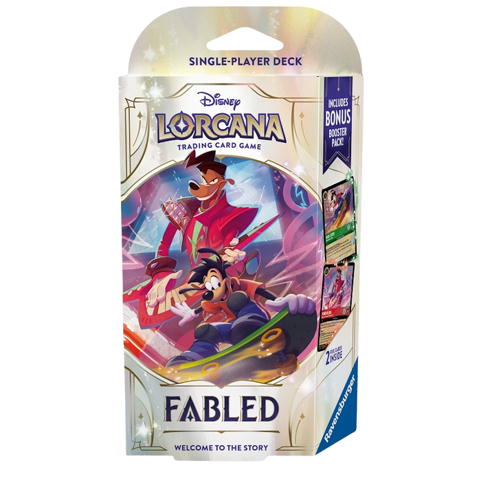 Lorcana: Fabled Starter Deck Emerald and Ruby 