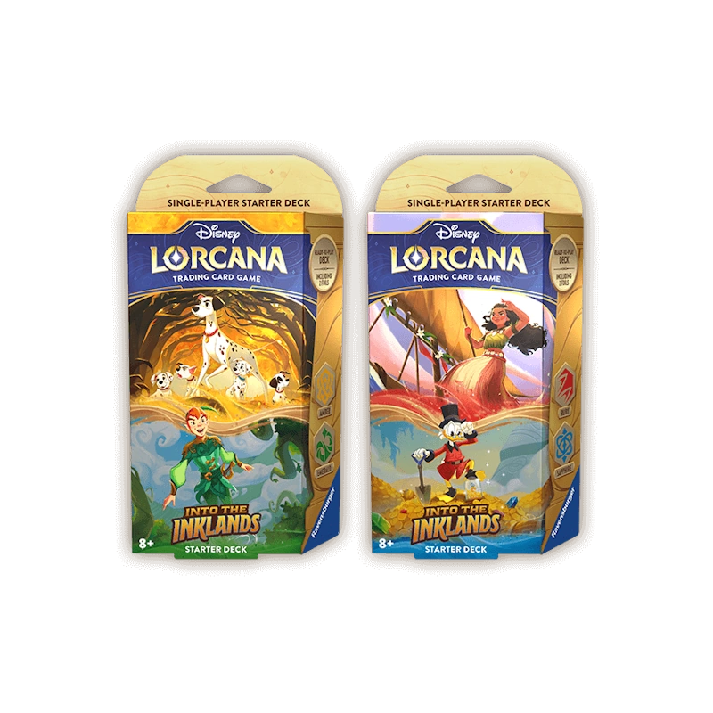 Lorcana: Into the Inklands Starter Deck  Manta Trading