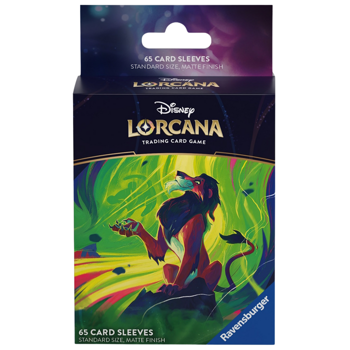 Lorcana Sleeves - Azurite Sea [Preorder] Scar 