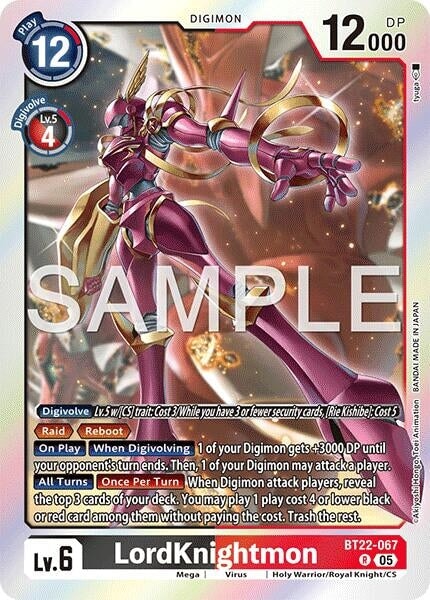 LordKnightmon (BT22-067 R) 