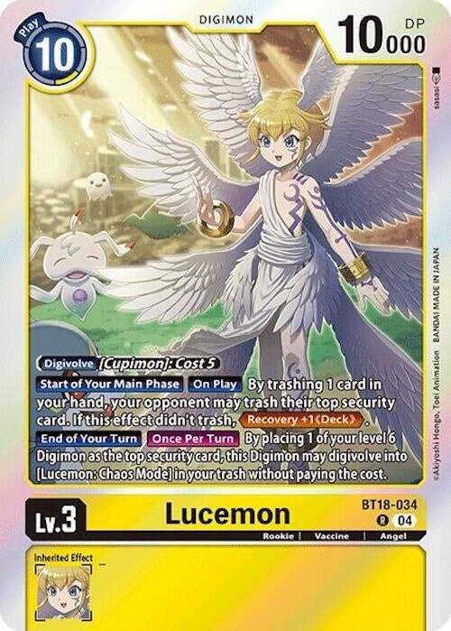 Lucemon (BT18-034 R) 