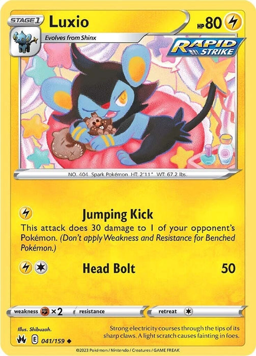 Luxio (041/159) (41) [Crown Zenith] 