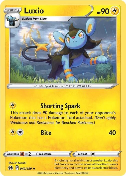 Luxio (042/159) (42) [Crown Zenith] 
