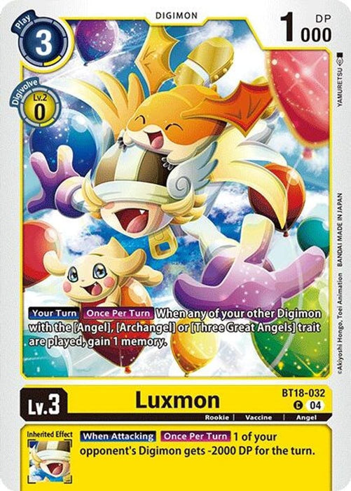 Luxmon (#BT18-032 C) (Release Special Booster 2.0) Near Mint 
