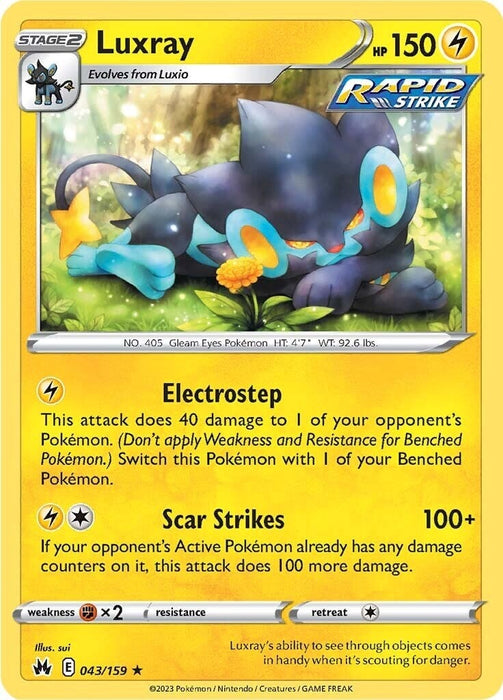 Luxray (043/159) (43) [Crown Zenith] 