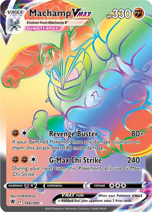 Machamp VMAX (194/189) [Sword & Shield: Astral Radiance] 