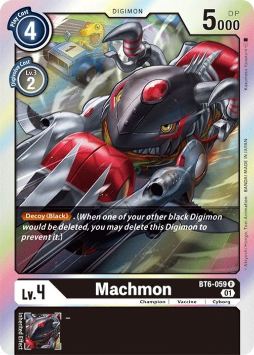 Machmon (#BT6-059 R) (Double Diamond) Near Mint Foil 