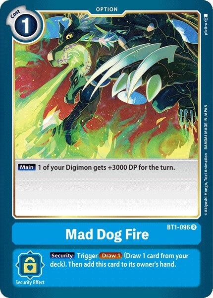 Mad Dog Fire (BT1-096 R) 