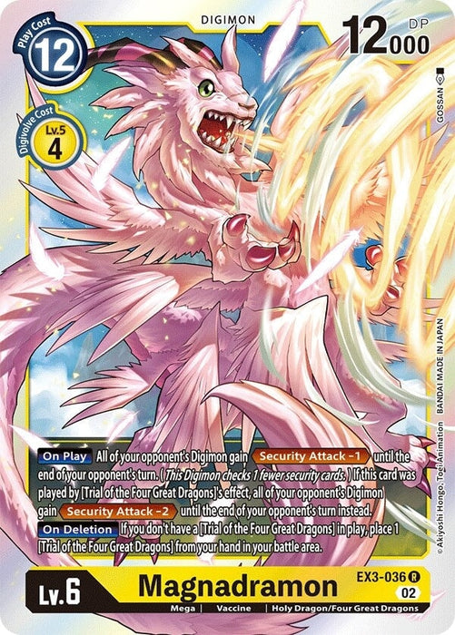 Magnadramon (EX3-036 R) 