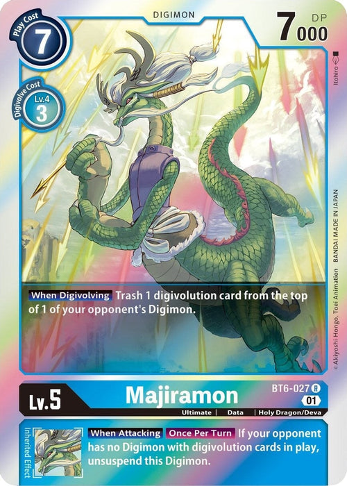Majiramon (BT6-027 R) 