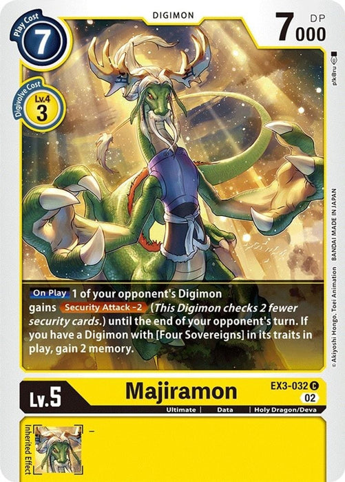 Majiramon (#EX3-032 C) (Draconic Roar) Near Mint 