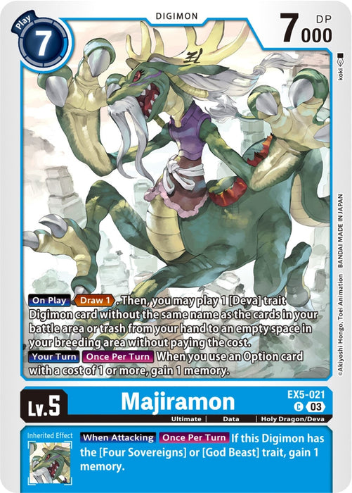 Majiramon (EX5-021 C) 