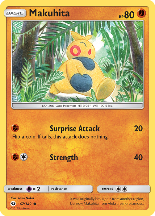 Makuhita [SM Base Set] 