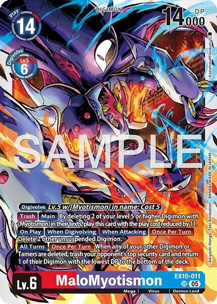 MaloMyotismon (EX10-011 SR) 
