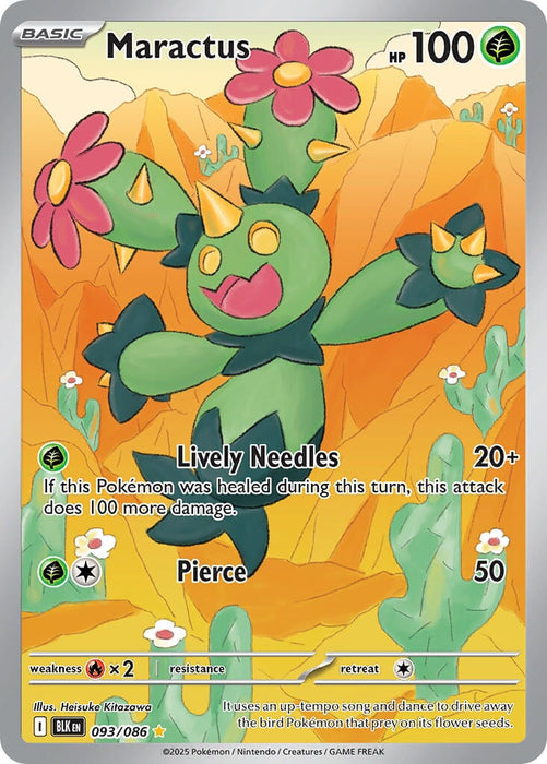 Maractus (093/086) [Scarlet & Violet: Black Bolt] 