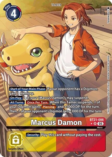 Marcus Damon (Alternate Art) (BT21-086 SR) 