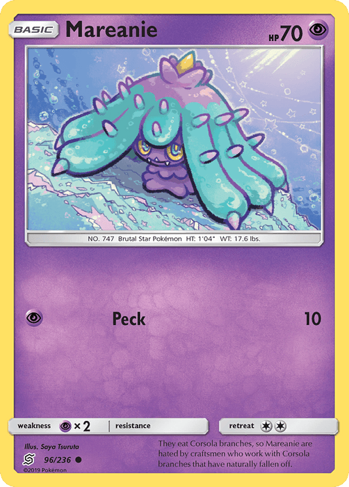 Mareanie (96/236) [Sun & Moon: Unified Minds] 