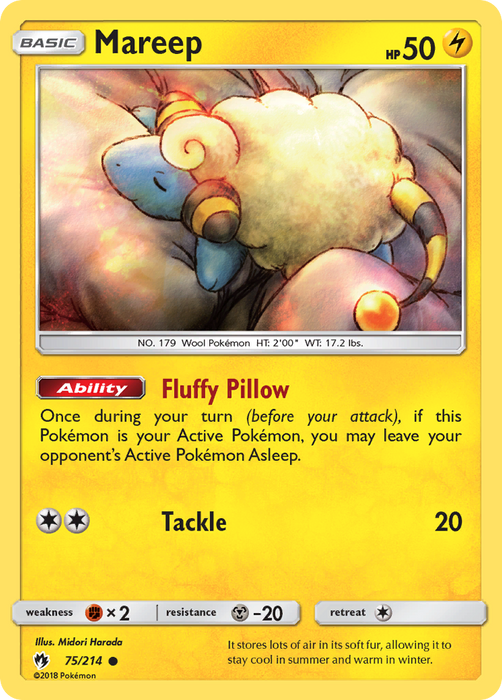 Mareep (75) [SM - Lost Thunder] 
