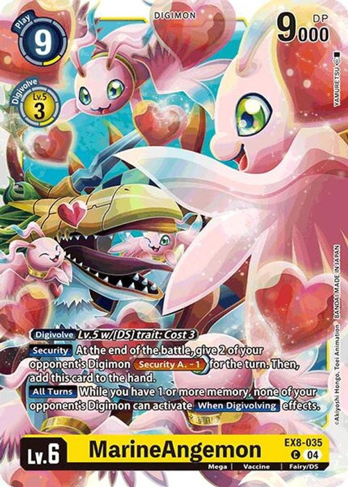 MarineAngemon (#EX8-035 C) (Chain of Liberation) Near Mint 