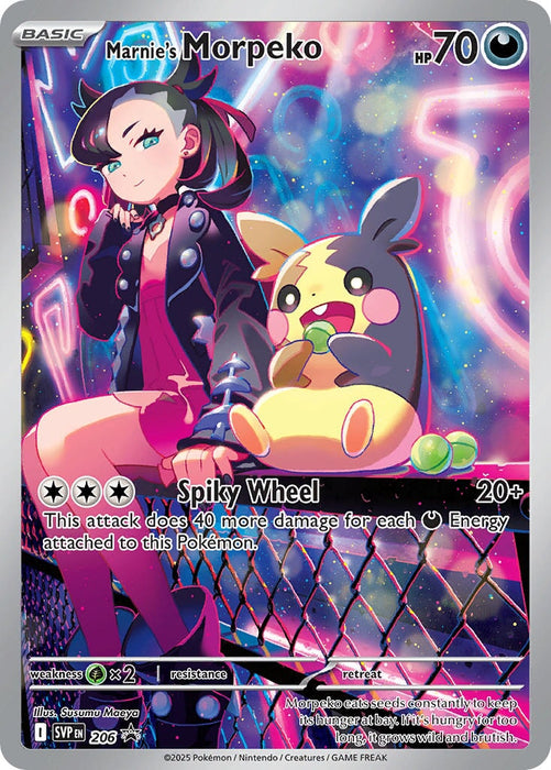 Marnie's Morpeko (206) [Scarlet & Violet: Black Star Promos] 