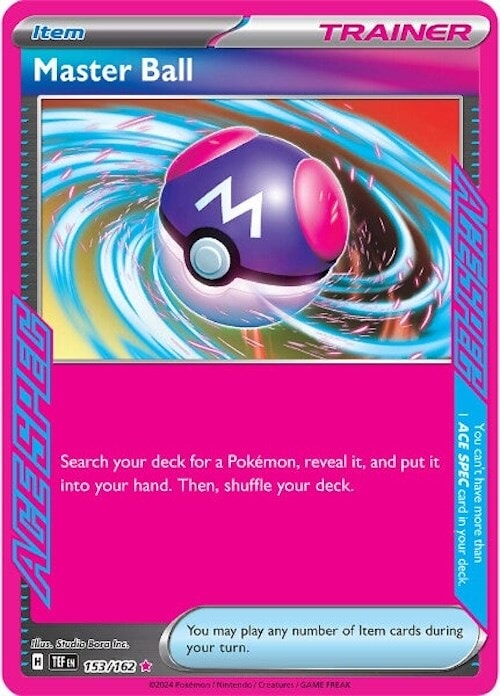 Master Ball (153/162) [Scarlet & Violet: Temporal Forces] 