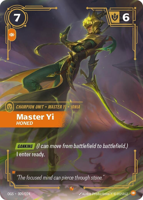 Master Yi - Honed (009/024) 