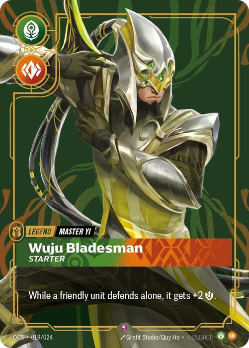 Master Yi - Wuju Bladesman (Starter) (019/024) 