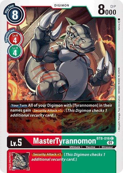 MasterTyrannomon (BT8-016 C) 