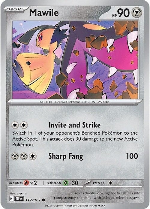 Mawile (112/162) [Scarlet & Violet: Temporal Forces] 